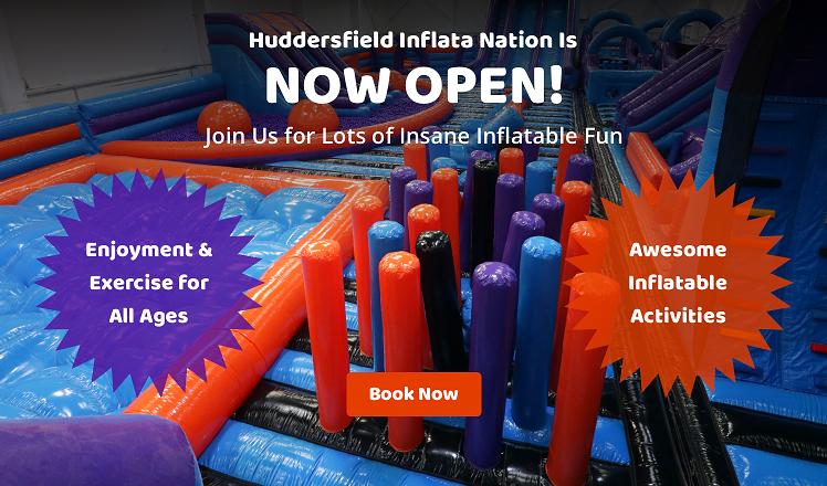 Inflatable Arena at Inflata Nation Huddersfield